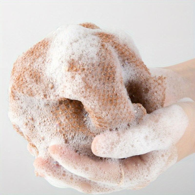 1pc/3pcs Exfoliating Net Bath Sponge for Daily Skin Smoothing and Scrubbing