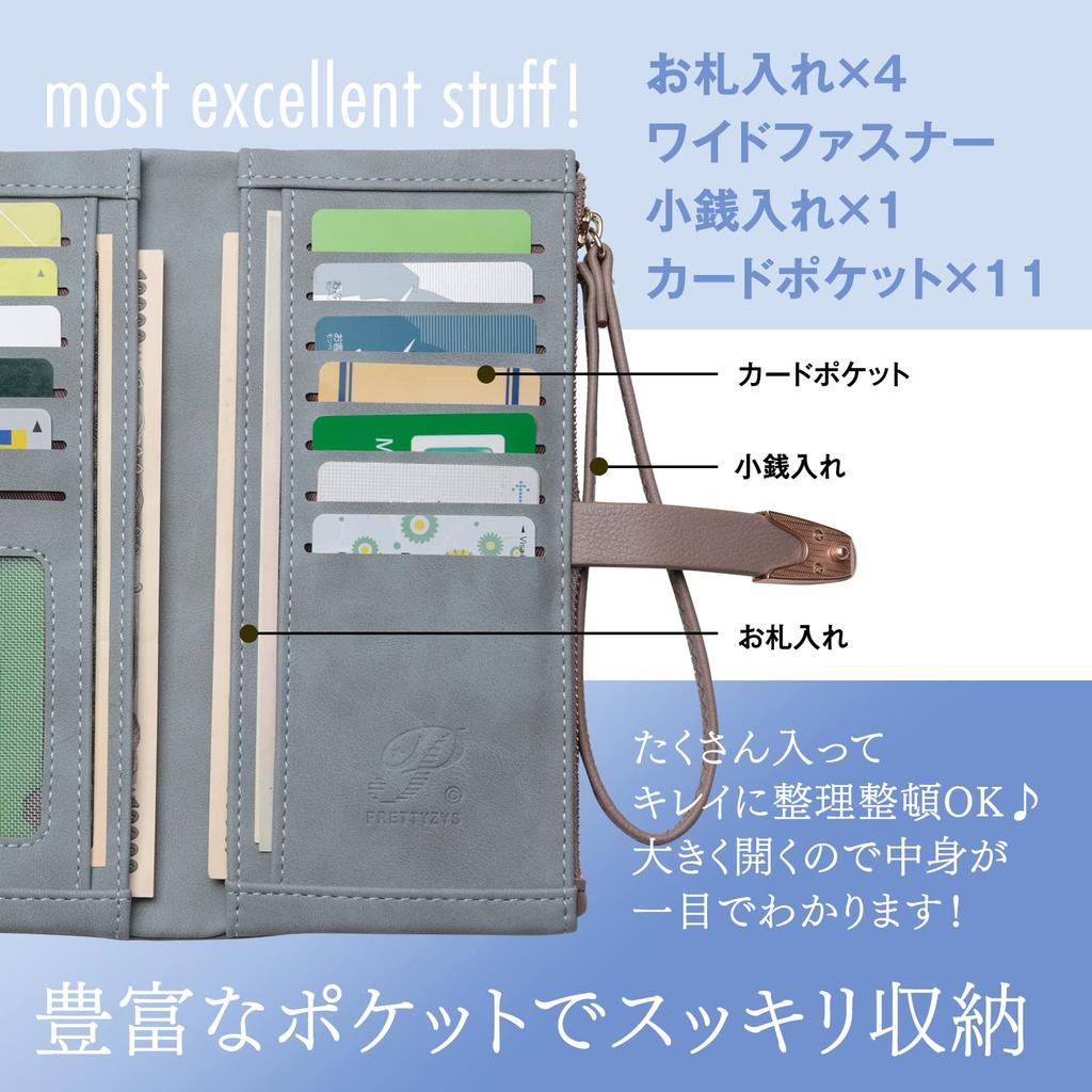 Стильный женский длинный кошелек с множеством отделений (розовый)