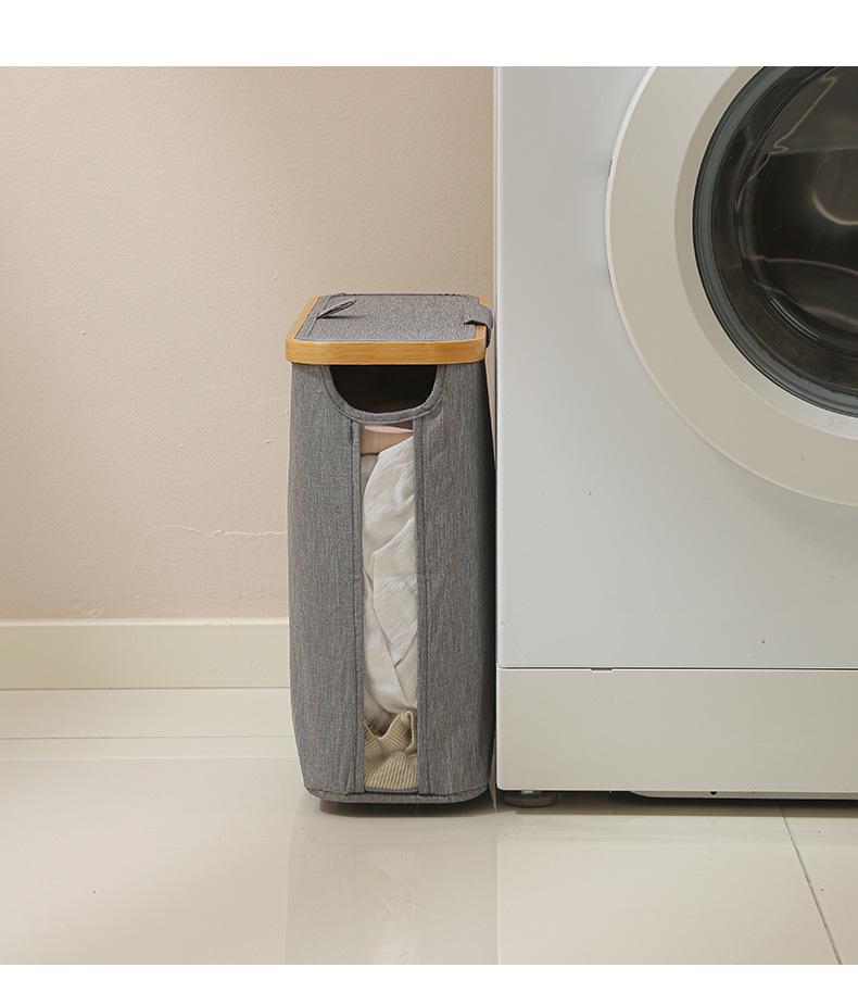 Складная водонепроницаемая корзина для хранения туалетной бумаги для ванной с крышкой