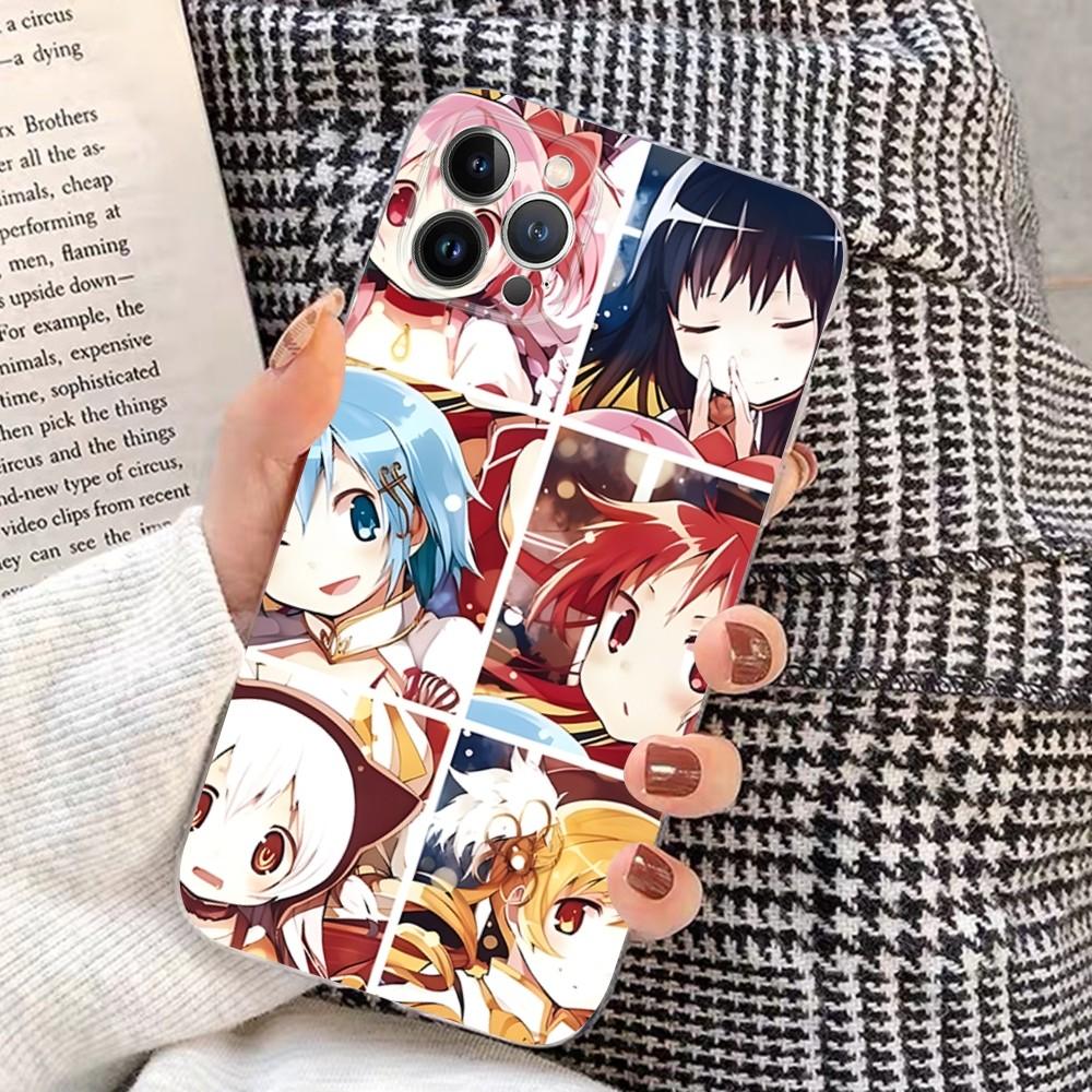 Чехол для телефона Puella Magi Madoka Magica Для iPhone 15 14 11 12 13 Mini Pro XS Max Чехол 6 7 8 Plus X XR SE 2020 Funda Shell
