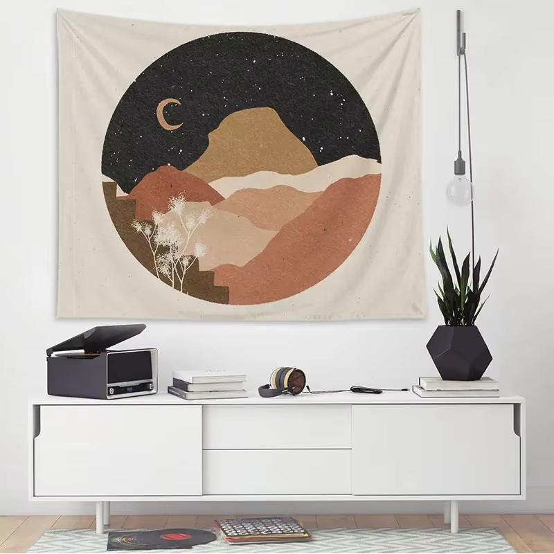 Abstract Human Wall Tapestry Decorative Bomisian Screen Bedroom Decor Cloth Tapestries Tapiz for Home Decoration