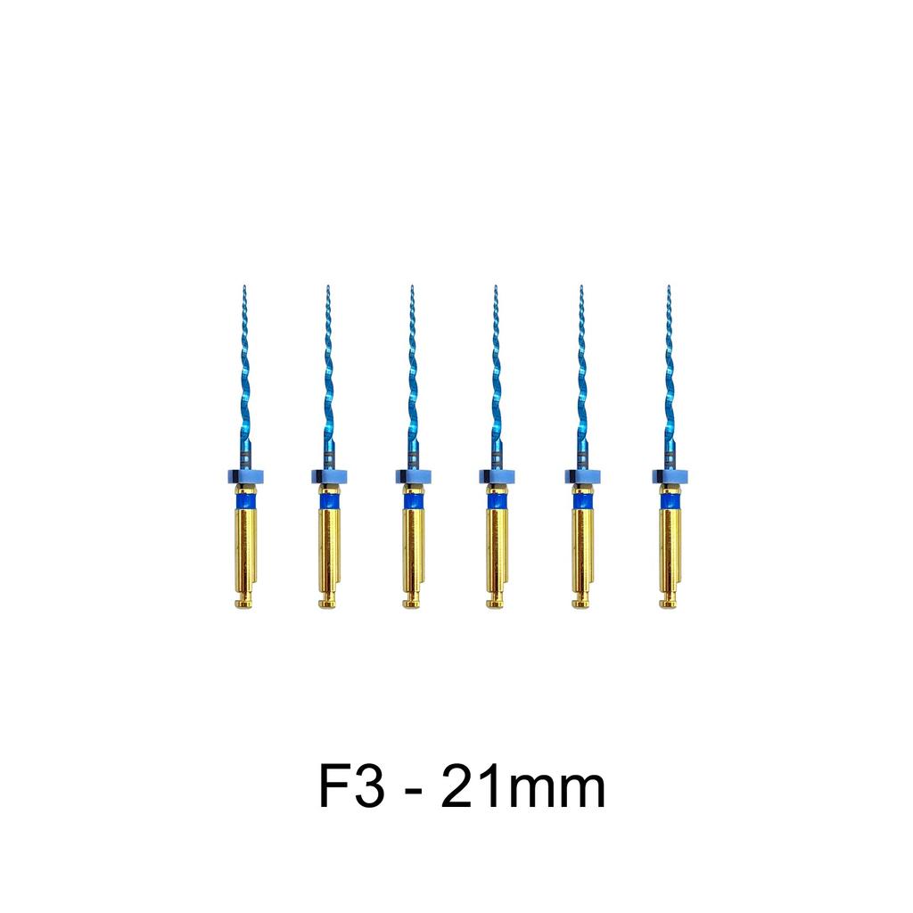 Супер-файл для стоматологических инструментов, синий роторный Pro, гибкий конусный файл для активации тепла, для корневых каналов