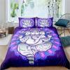 Пододеяльник Господь Ганеша Микрофибра Индийский Слон Постельное Белье Богема Мандала Пододеяльник Кинг Для Мальчиков Девочек Декор Комнаты