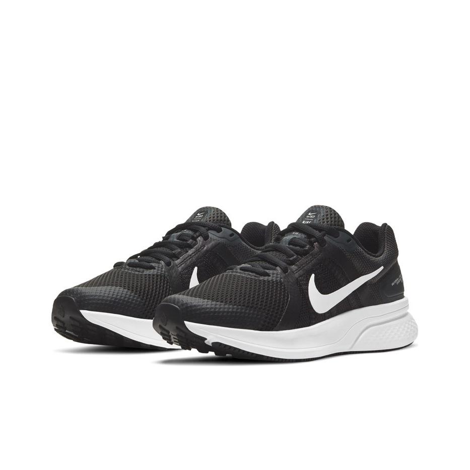 Nike Run Swift 2 Черно-белые женские кроссовки темно-дымчато-серые CU3528-004