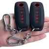 TANDRIVE Чехол для 5-кнопочного брелока для -2026 Nissan Rogue Pathfinder и 2024-2026 Sentra, Силиконовый, 2 шт., Черный