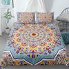 Mandala King Queen Duvet Cover Bohemian Bedding Set For Teens Adults Girls Exotic Ethnic Floral 2/3pcs Polyester Comforter Cover
