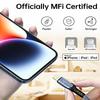 Сертифицированный MFi плетеный USB-кабель 1,8 м для быстрой зарядки телефона Apple 13