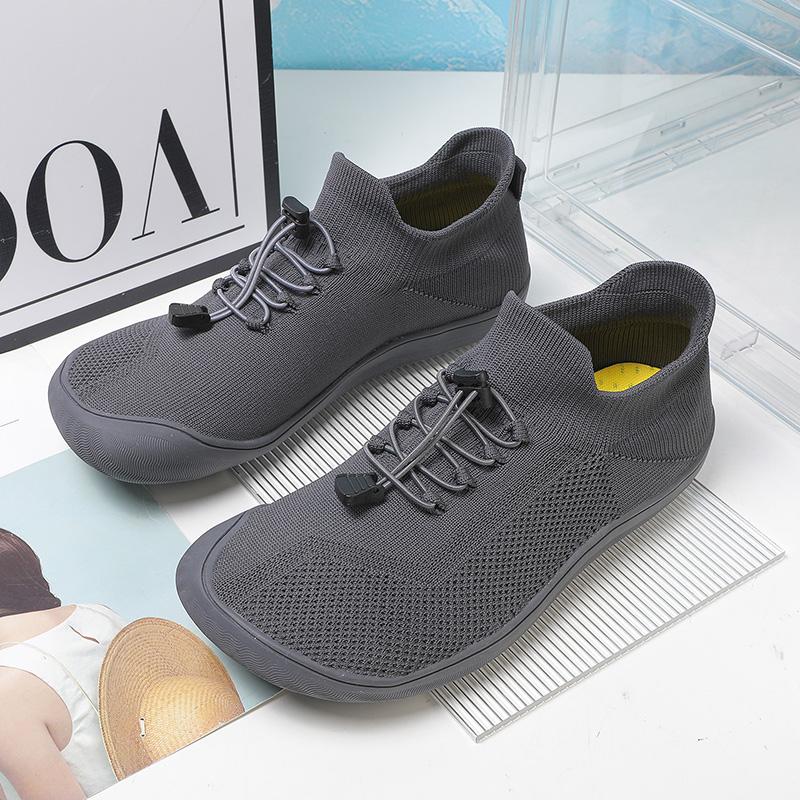 New Unisex Wider Shoes Breathable Mesh Men Barefoot Wide-toed Shoes Brand Flats Soft Zero Drop Sole Wider Toe Sneakes Large Size