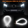 2 шт. 60 см Автомобильная светодиодная DRL лента 6000K 12 В Монохромный белый синий красный желтый Дневной ходовой огонь