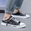Fashion Summer Men's Canvas Shoes Half Slippers Fashion Casual Outdoor Sneakers Comfortable Breathable Men Vulcanized Shoes Zapatillas