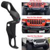 2pcs Car Front Bumper Fog Light Cover Frame Lights Protection Shell for Jeep Wrangler JL 2018 2019 2020 2021 2022