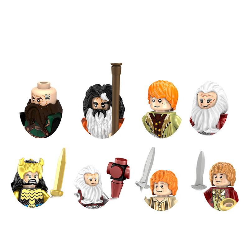 Military Building Blocks Solider Figures Movie Science Fiction Series Weapons Shield Knight Toys Gifts Medieval Mini Bricks MOC