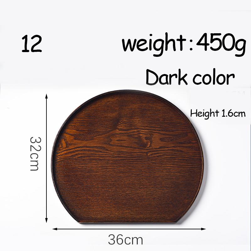 Овальные подносы для сервировки Столовая посуда Подставки под десерты Чайные подставки под блюдца Кофейные подставки Деревянные подставки для хранения тарелок Дисплей для еды Декор для дома и отеля