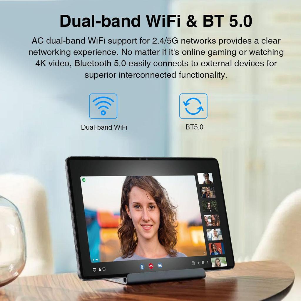 N-one Планшет Android 12 MT8183 Octa-Core 10 дюймов новейший планшетный компьютер поддержка 5G WiFi