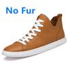 High Top Fashion Men Shoes Comfortable Mens Sneakers Outdoor Leisure Walk Flats Genuine Leather Ankle Boots Luxury Casual Shoes