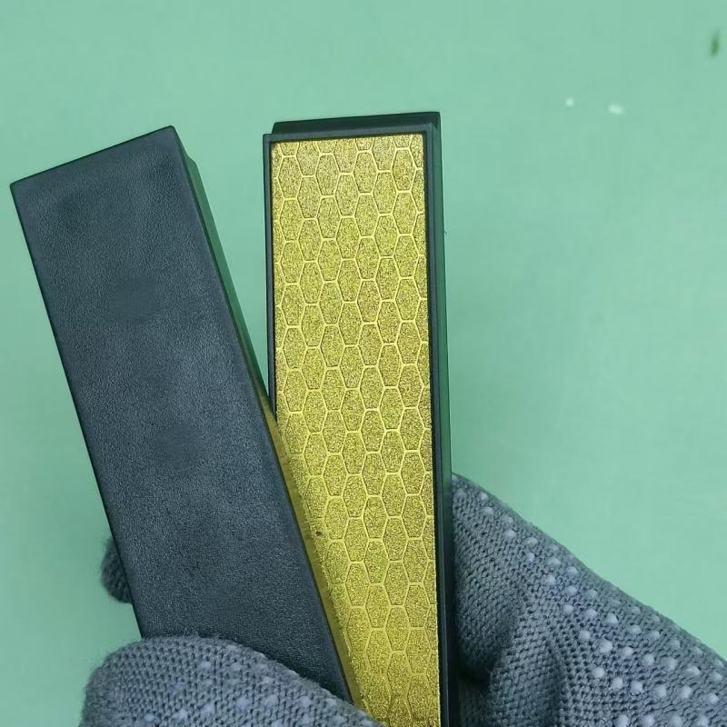 Golden Diamond Whetstone Knife Sharpener Fixed Angle Knife Sharpener Sharpening Stone Diamond Whetstone Oil Stone Honing Stones