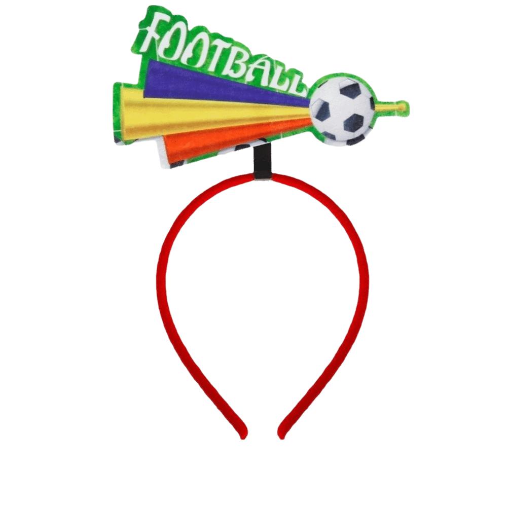 Charming Design Soccer Fan Headband Plastic Party Decoration Headband  Photo Props