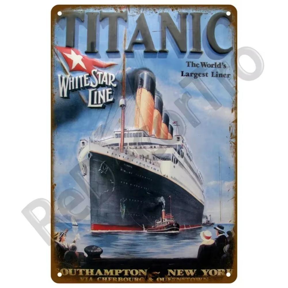 1PC Transform Your Space This Summer: 1PC Exquisite Vintage Metal Plaque, Perfect for Coastal Decor In Homes, Beach Bars & More