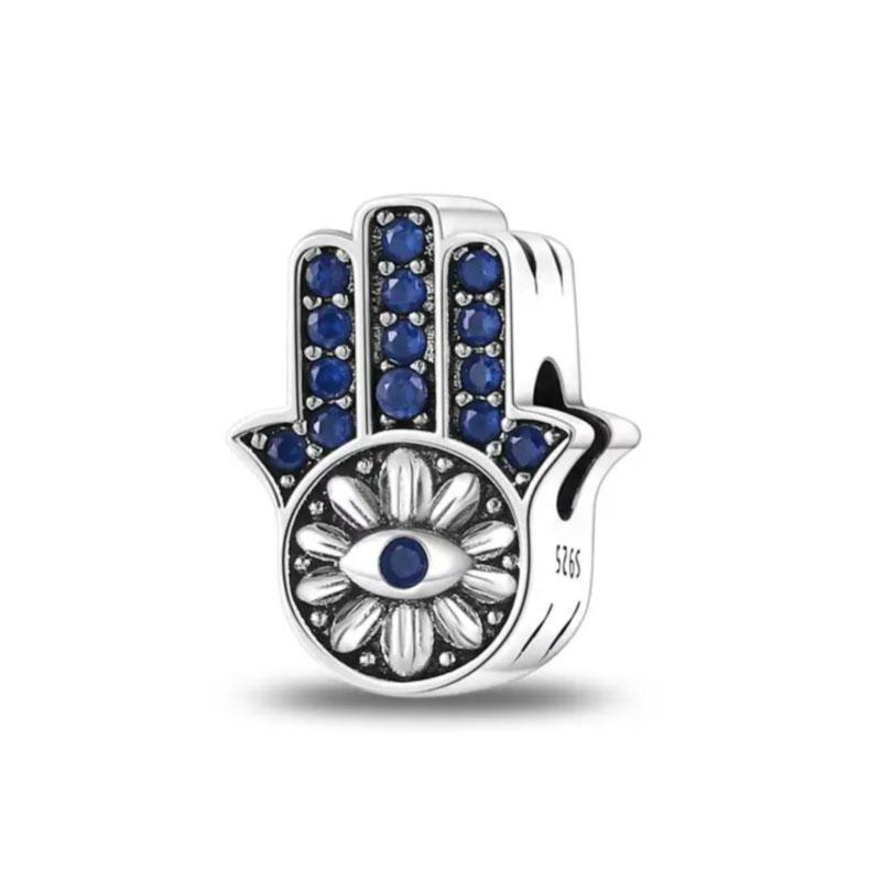 Хэллоуин Медный Тыква Призрак Шарм Шляпа Глаза Бабочка Бусина Подходит Женщинам Оригинальный Браслет Украшения Для Рождественского Подарка