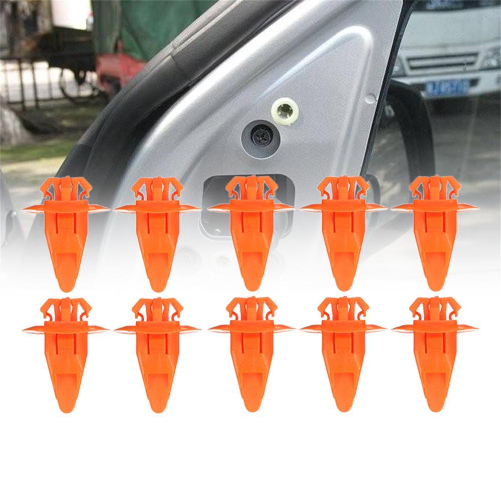 60pcs Front Door Trim Body Moulding Repair Panel Clip Kit 75392-60031 For Toyota Prado 120 Series