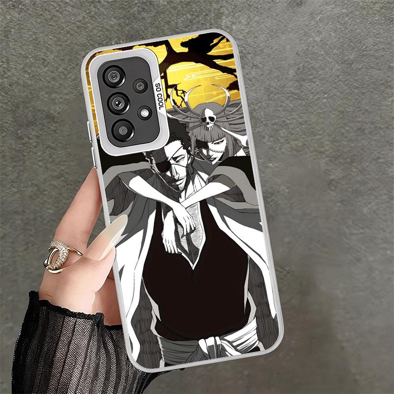 Ударопрочный чехол для телефона Bleach Kyoraku Shunsui для Samsung A17 A16 A15 A14 A37 A57 A36 A56 A26 A35 A55 A25 A34 A54 A24 A13 A23 A33