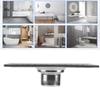 Stainless Steel Floor Drain Silver Tile Insert Drain Modern Floor Waste Grate  Kitchen