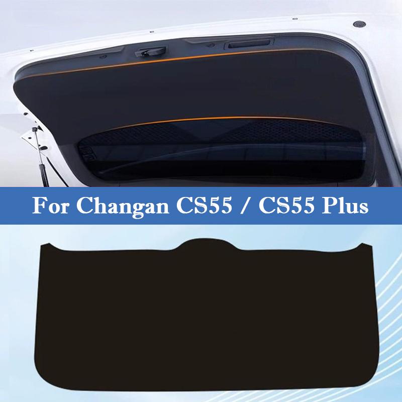 Для Changan CS55 / CS55 Plus Накладка на крышку багажника автомобиля Защитная наклейка от пинков и царапин Коврик-вкладыш в багажник Аксессуары для интерьера
