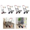 Foldable Hand Truck Dolly Adjustable Handle Collapsible Trolley Cart Convenient for Couriers