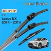 Передние и задние щетки стеклоочистителя для Lexus NX NX200 NX200t NX300h 2014 - 2019 2018 2017 2016 2015 Щетки для лобового стекла 26"16"12"