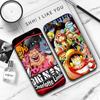 JW59 One Piece аниме черный мягкий чехол для Samsung Note 20 Lite S24 Ultra S23 A03 A05 A06 A11 A71 A15 A16 A13 A24 A25 A33 A52 A53 A50 M55 M35 Plus