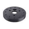 Steering Wheel Bolt Adapter, 6 Hole to 3 Hole Aluminum Hub Spacer, 0.5" 1" Thickness for Racing Car Steering Column