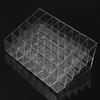 40 Lattices Trapezoid Clear Makeup Jewelry Display Lipstick Stand Case Cosmetic Organizer Holder