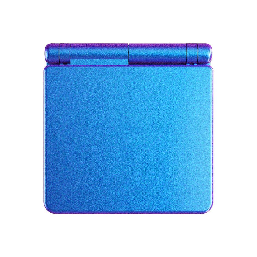 IPS GBA SP Upgrade eXtremeRate Custom Replacement Housing Shell Compatible with both IPS and Standard LCD Console and Screen Not Included Purple - -