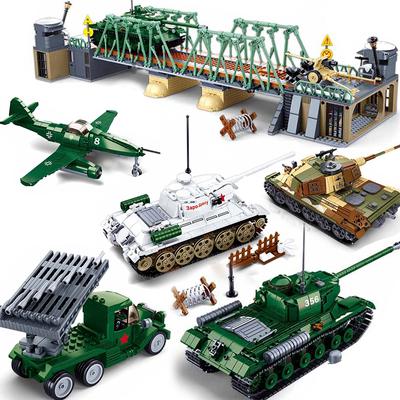 Вторая мировая война, военный автомобиль, танк T34, танк, самолет, грузовик, модель, строительный блок, WW2, немецкая, советская армия, оружие, строительные игрушки