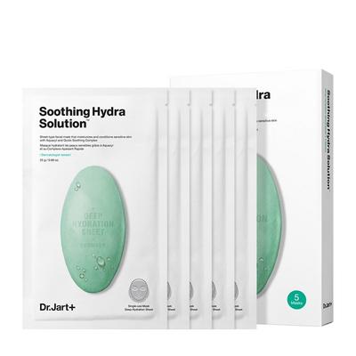 Доктор. Jart Water Jet Soothing Hydra Solution Листовая маска, 5 листов, 1 шт.