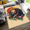 Bob Marley Carpet Design For Dormitory Dining Room Bedrooms Outdoor Antislip Rug Decorate Offices Gift For Festivals