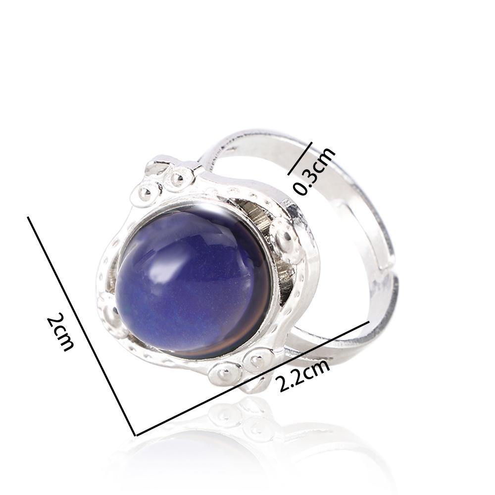 Funny Jewelry Adult Kids Feeling Control Vintage 1PC Magic Ring Temperature Changing Color Mood