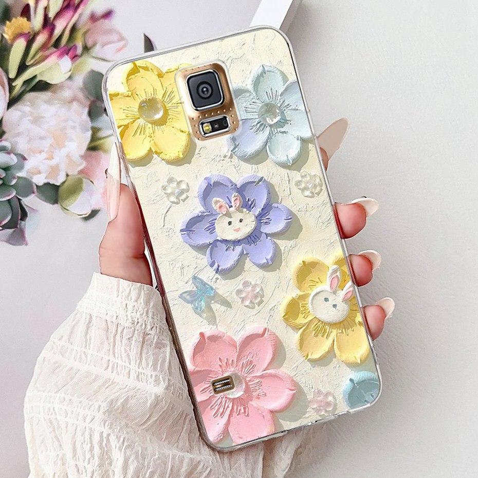 Новый дизайн чехла для телефона Samsung Galaxy S5 5.1" Прозрачный ТПУ Тонкая задняя крышка для Samsung S5 G900F G900I Мягкие силиконовые чехлы