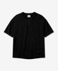NOT ONLY FOR TODAY Yarr Crop Short Sleeve T-Shirt [Black]