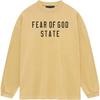 Fear of God Футболка Essentials Heavy с длинным рукавом Amber Men Tops Yellow 125BT242013F