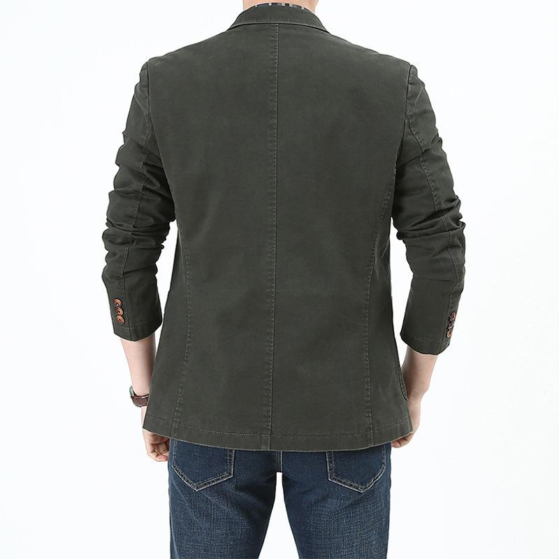 Men's New Small Suit Men's Youth Autumn Business Casual Formal Wear Single Suit Jacket Clothes