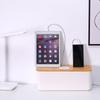 Cable Storage Box Wooden Dustproof Power Cord Organizer Box Hides Power Strip Surge Protector Safe Organizer For Home Office