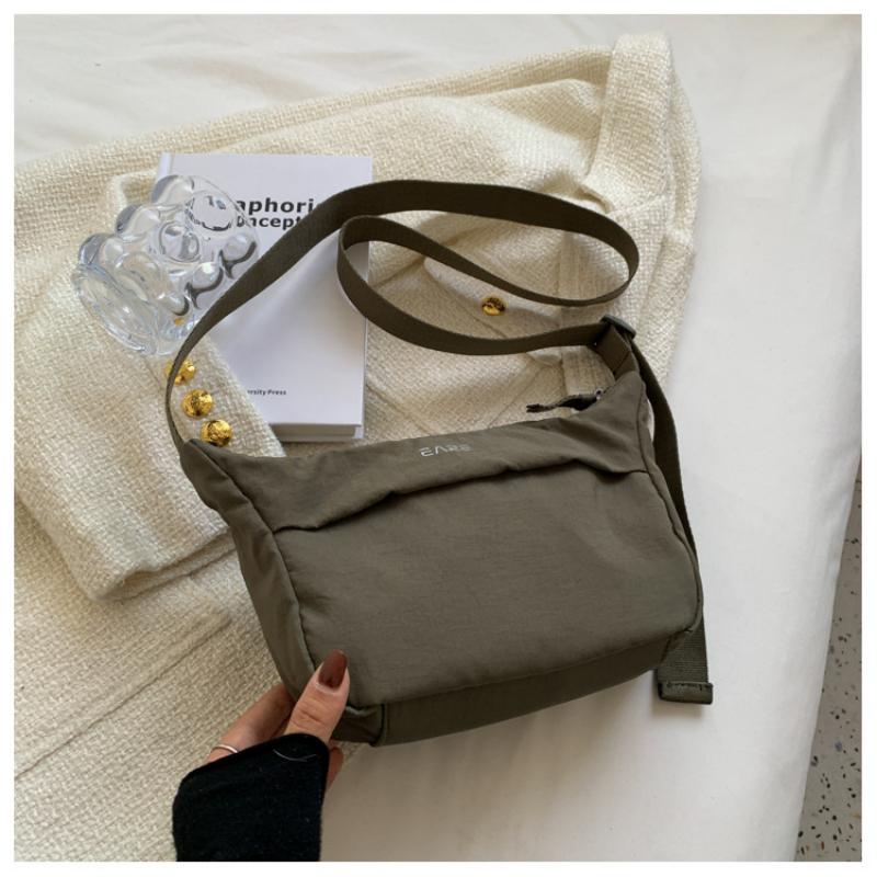 Сумка через плечо, женская маленькая тканевая сумка, простая сумка через плечо, модная студенческая сумка