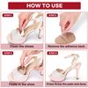 4 Pairs  Arch Anti Slip Forefoot Pads and Invisible Trimable Heel Grips for Women High Heels Foot Pain Relief Shock Absorbing Insoles