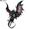 Tri Mishki WCS740 12*16.5cm Pterosaur Awesome Dragon Car Sticker PVC Decals Motorcycle Accessories Sticker On Car Laptop Wall