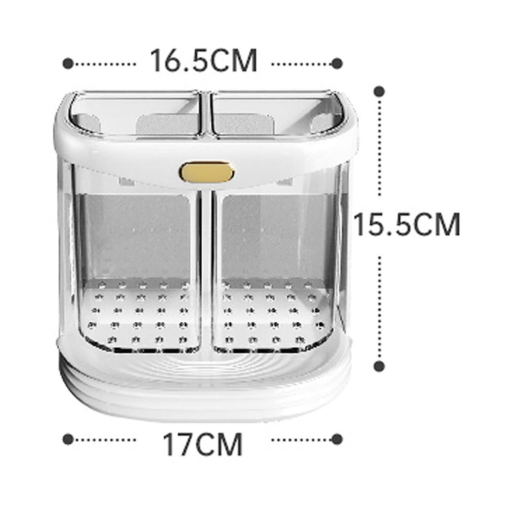 Многофункциональный органайзер для хранения столовых приборов с отверстием для палочек для еды
