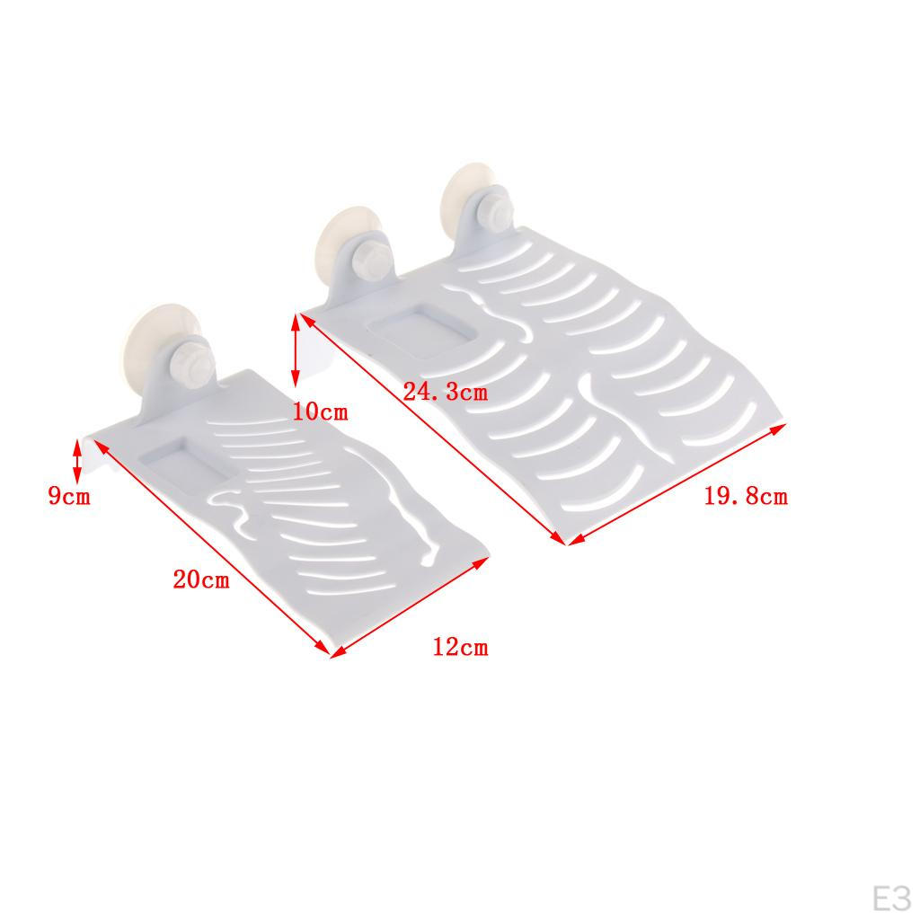 Aquarium Reptile Turtle Pier Basking Terrace Foating Island Platform White
