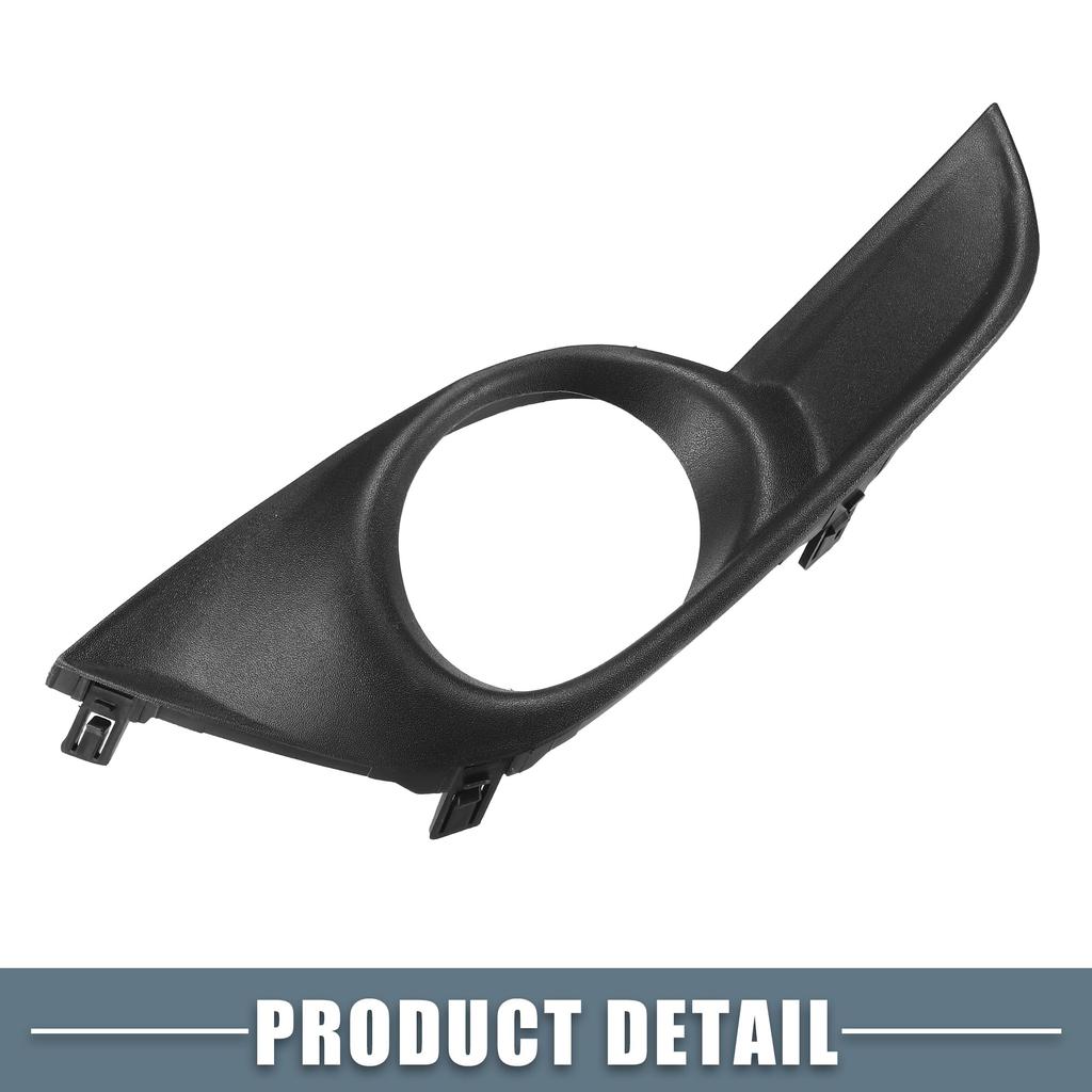 ABSOPRO Fog Light Grille Cover Left and Right Compatible with Nissan Altima 2013 2014 1 Pair Trim, Side, 2015, Black,