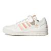 adidas Originals Forum Low Пастельный Пак Синтетическая Кожа Двухслойная Коровья Кожа Низкие Кеды для Скейтбординга Женские Кроссовки Белый Розовый GV8345
