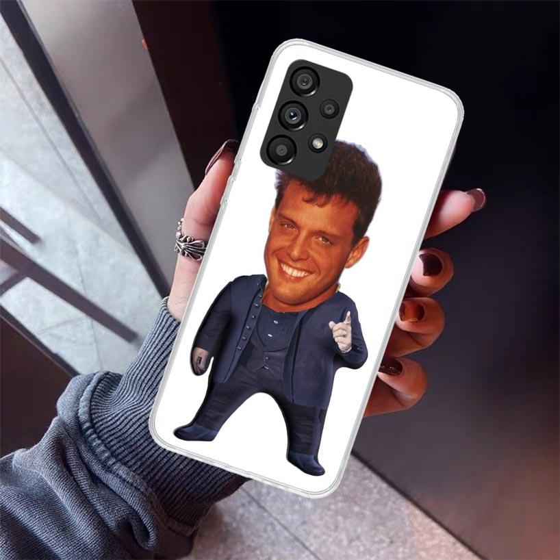 L-Luis M-Miguel Singer Phone Case For Samsung Galaxy A52 A51 A50S A32 A22 A12 A02S A72 A71 A31 A70 A30S Note 20 Ultra 10 Plus S1